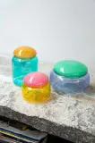 Контейнер для хранения продуктов &K Amsterdam puffy lilac, стекло, фиолетовый — фото 5