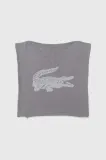 Декоративная наволочка Lacoste L Reflet Gris, 45 45 см — фото 1