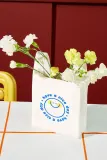 Ваза Fluid Market Plastic Bag, керамика, 25 см, разноцветный — фото 4