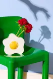 Ваза Fluid Market Egg, керамика, 20 см, разноцветный — фото 4