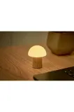 Настольная лампа Gingko Design bezprzewodowa Super Mini Alice Mushroom, дерево, LED, выс. 7,3 см — фото 7
