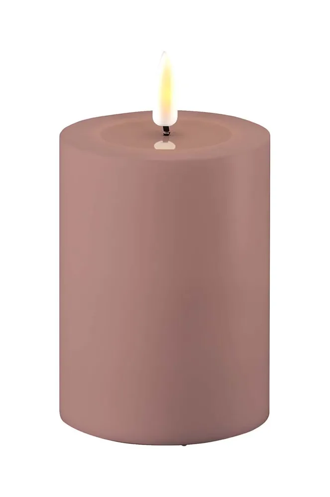 Декоративная свеча Deluxe Homeart led 7,5 x, воск