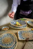 Тарелка глубокая Bonna Alhambra Vago ?, фарфор, 23 см, разноцветная — фото 4