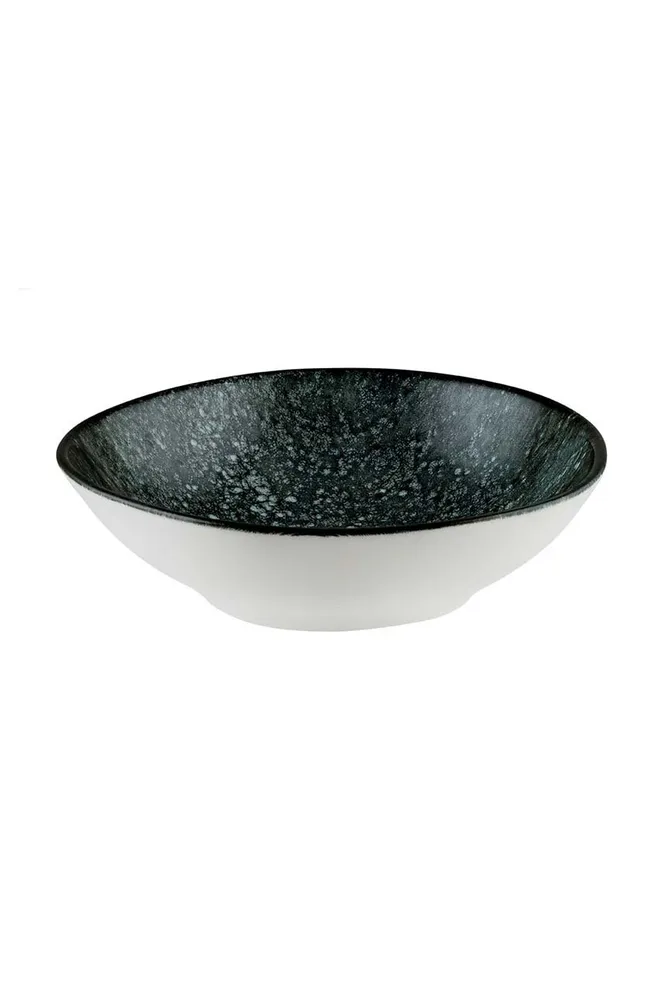 Салатник Bonna Cosmos Black Vago, фарфор, 18 см