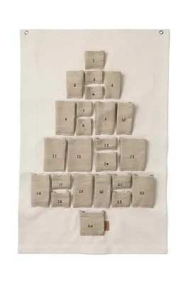 Новогоднее украшение Ferm Living kalendarz adwentowy dla dzieci Pine Christmas Calendar, 2 см