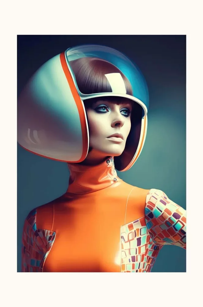 Постер Hartman a.i art Retro Futue 30 40 см