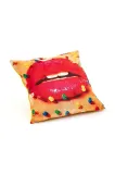 Декоративная подушка Seletti Cushion Mouth with Pins, 50 50 см — фото 3
