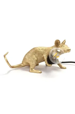 Настольная лампа Seletti Mouse, пластик, E14