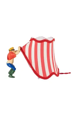 Настольная лампа Seletti Circus AbatJour Super Jimmy, металл, выс. 19 см