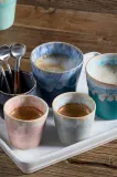 Набор кружек для эспрессо Costa Nova Grespresso Lungo, 6 шт, каменная керамика, по 210 мл, синий — фото 3