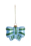 Ёлочное украшение &K Amsterdam Ornament Ribbon Blue, 8 см — фото 1