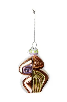 Ёлочное украшение Hkliving kolekcjonerska Anatomic Oval, 9 см