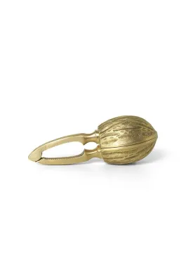 Новогоднее украшение Ferm Living dziadek do orzechow Forest Nut Cracker, латунь, 4 см, бежевый
