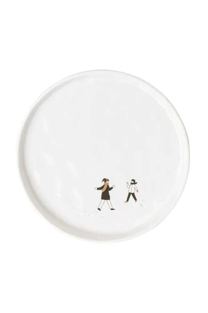 Новогоднее украшение Raeder talerzyk Snowy Day, 1,2 см