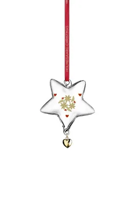 Новогоднее украшение Holmegaard Ann-Sofi Romme Annual Christmas, стекло, 2,5 см