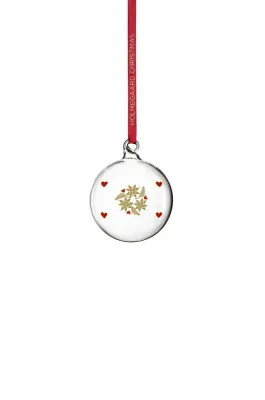 Новогоднее украшение Holmegaard Ann-Sofi Romme Annual Christmas, стекло, 6,5 см