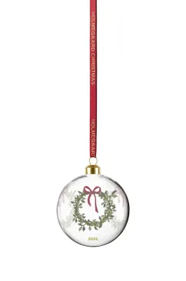 Новогоднее украшение Holmegaard Christmas Annual Christmas, стекло, 8,5 см