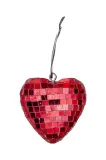 Новогоднее украшение Rice Small Heart Disco Ball, 3 см — фото 1