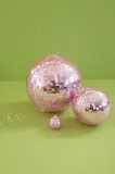 Новогоднее украшение Rice Small Round Disco Ball, 5 см — фото 3