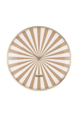 Настенные часы Karlsson Candy Swirl Dome, металл, 40 см