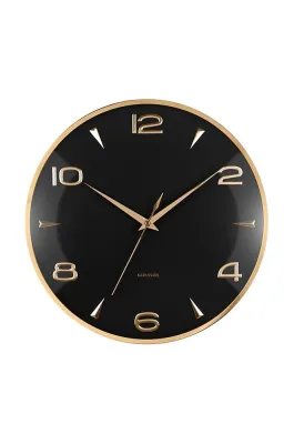 Настенные часы Karlsson Sienna Glow, металл, 40,5 см