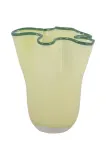 Ваза Present Time Ruffles Medium, стекло, 22 см — фото 1