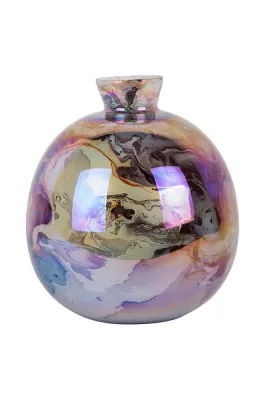 Ваза Present Time Melange Bottle, стекло, 26 см