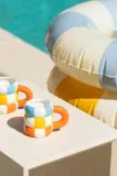 Набор кружек для эспрессо Balvi Floats, 2 шт, керамика, по 75 мл, оранжевый — фото 4