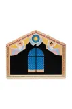 Новогоднее украшение &K Amsterdam ukladanka drewniana - szopka The Crib, дерево, 3 см — фото 5