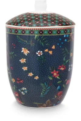 Контейнер для хранения продуктов Pip Studio Berry Blues 1,5 л, керамика, синий