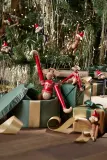 Новогоднее украшение Kay Bojesen Monkey Christmas Jumper 2024 S, 6,5 см, разноцветный — фото 6