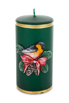 Новогоднее украшение Inne home & lifestyle swieca, 7 см, зелёный