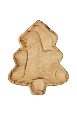 Новогоднее украшение Madam Stoltz taca Christmas Tree, 3 см, разноцветный