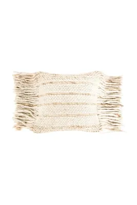 Декоративная подушка Zuiver welniana Fringe, шерсть, 45 45 см, разноцветный
