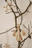 Новогоднее украшение Ferm Living Wing Angels, 2 см, бежевый — фото 2