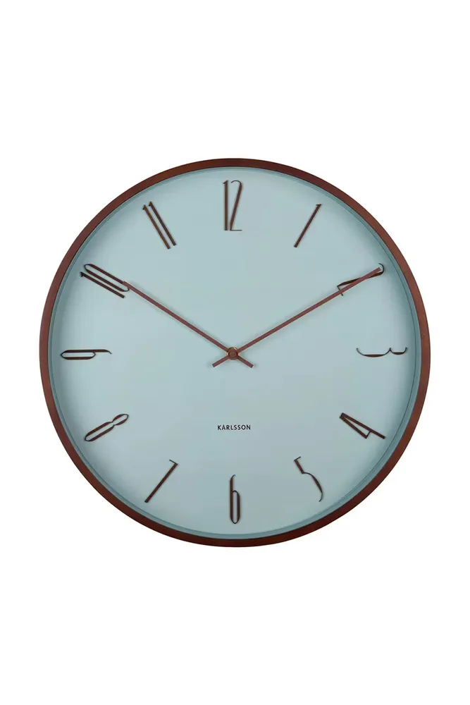 Настенные часы Karlsson Scandia kolor multicolor, дерево, 40 см