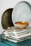 Разделочная доска Madam Stoltz Marble, мрамор, 30 15 см, разноцветный — фото 2
