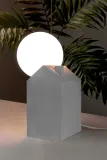 Настольная лампа Seletti Dreamlike, стекло, LED, выс. 22 см, белый — фото 4
