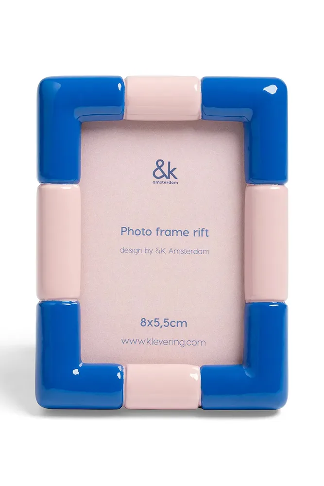 Фоторамка &K Amsterdam Rift Blue, полирезин
