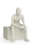 Kähler Фигурка декоративная K hler Character Reflective One kolor, керамика, 14 см, белый — фото 1