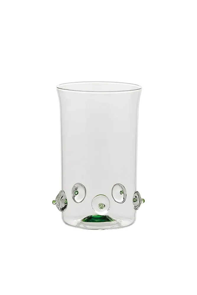 Стакан Zafferano, Patea Tall, 380 мл, боросиликатное стекло, зелёный