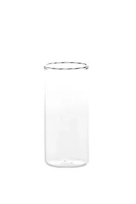 Набор стаканов Zafferano, Intrecci Highball, 6 шт, 420 мл, боросиликатное стекло, белый