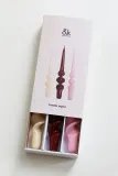 Декоративная свеча &K Amsterdam zestaw wiec alpha reds set 3-pack, воск, разноцветный — фото 2
