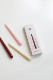 Декоративная свеча &K Amsterdam zestaw wiec alpha reds set 3-pack, воск, разноцветный — фото 3