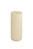 Фонарь для свечи Deluxe Homeart swieca led, пластик, 12,5 см, бежевый — фото 1