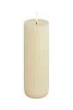 Фонарь для свечи Deluxe Homeart swieca led, пластик, 15 см, бежевый — фото 1