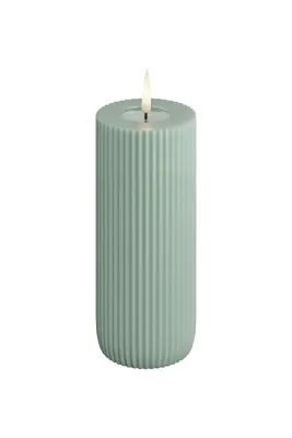 Фонарь для свечи Deluxe Homeart swieca led, пластик, 12,5 см, бирюзовый