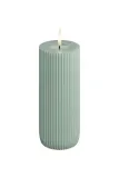 Фонарь для свечи Deluxe Homeart swieca led, пластик, 12,5 см, бирюзовый — фото 1