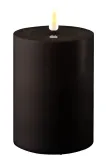 Фонарь для свечи Deluxe Homeart swieca led, пластик, 12,5 см, чёрный — фото 1