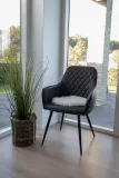 Декоративная подушка House Nordic na krzeslo Lambskin Seat Artificial, белый — фото 2